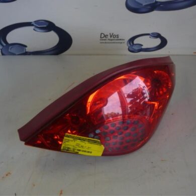 Peugeot 207  Taillight, right 2007 6351CE