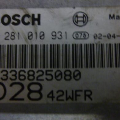 Citroen Jumper  Engine management computer 814043S-814043S2220-2220 2002 1938HP