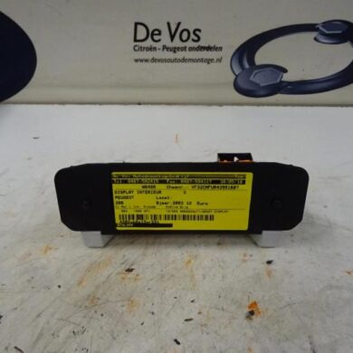 Peugeot 206 1.6 16V Display Interieur NFU 2003 659300-6563AV