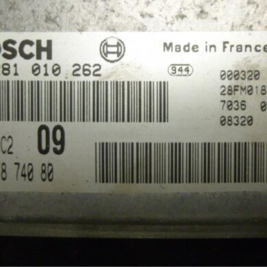 Peugeot 607 2.2 HDi 16V FAP Computer Motormanagement 4HX 2000 1938J0