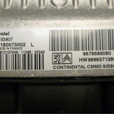 Peugeot 3008 1.6 HDiF 16V Engine management computer 9HR-9HR9H05 2012 194477