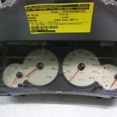 Peugeot Partner 1.6 HDI 90 16V Odometer KM 2007 6105V5-6105V6