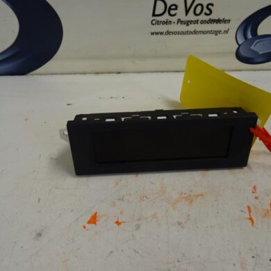 Citroen C3  Interior display 5FS-5FS5F01 2010 9807307080-6593K6