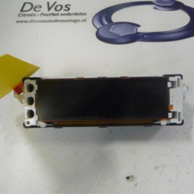 Citroen Berlingo 1.6 Hdi 75 16V Phase 1 Interior display 9HT9H03 2011 9807307080-6593F4-6593F5