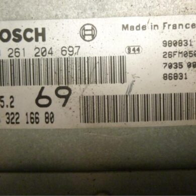 Peugeot 406 2.0 16V Computer Motormanagement RFV 1998 1929LH