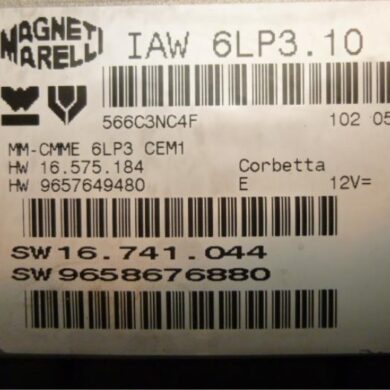 Peugeot 407 2.2 16V Engine management computer 3FZ 2005 1942A0