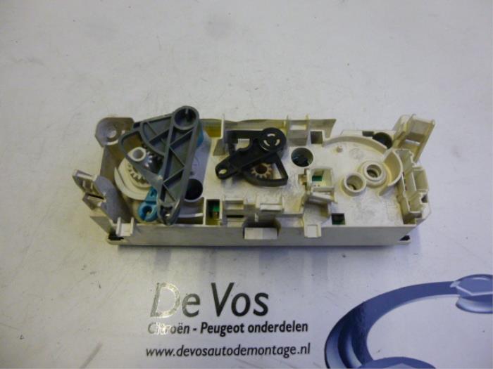 Heater control panel De Vos Autodemontage