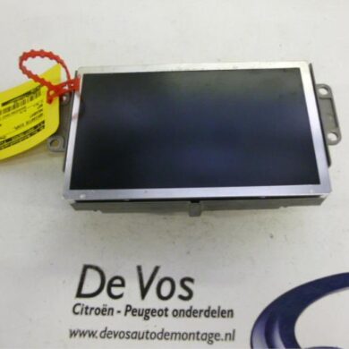 Peugeot 607 2.2 HDiF 16V Navigation display 2007 6563YW-6563YX