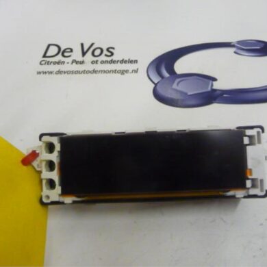 Peugeot 207  Interior display 5FW 2009 9807307080-6593F5-6155EP