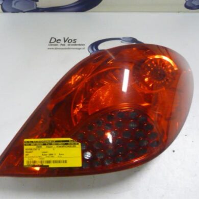 Peugeot 207  Taillight, right 2008 6351Y7