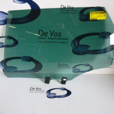 Peugeot 407  Rear door window 4-door, left 2006 9203EN