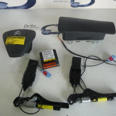 Citroen C2 1.4 Airbag set+module 2008 4112HH-8216Y4-8973TH-8973TG-8973TJ-6546E3-6546E4