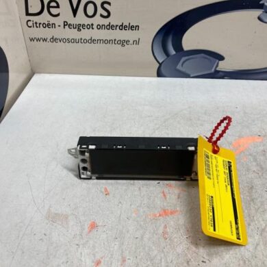 Peugeot 207 1.4 16V VTi Interior display 8FP 2011 9822637880-6593R7-9665614680