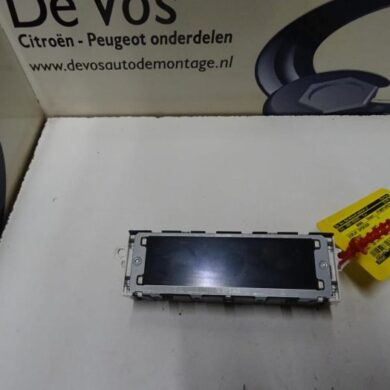 Peugeot 207  Interior display 5FS5F01 2010 6593H7-9821851780-6593T9