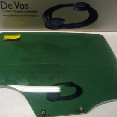 Peugeot 207  Rear door window 4-door door, rear right 2011 9204P4