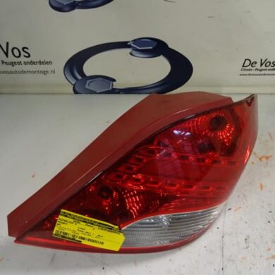 Peugeot 207  Taillight, right 2011 6351HQ