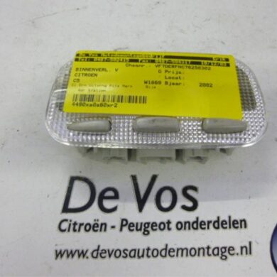 Citroen C5 2.0 16V Interior lighting, front 2002
