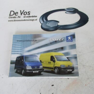 Peugeot Boxer  Instruction Booklet 2005