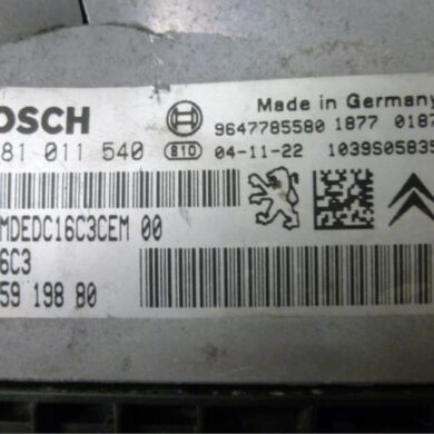 Citroen Xsara  Computer Motormanagement 4HZ-8HZ 2005 1940WQ