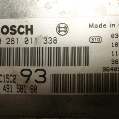 Peugeot 406 2.0 HDi 110 Computer Motormanagement RHZ 2003 1940N3