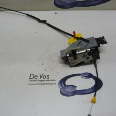 Peugeot 207  Rear door lock mechanism 4-door, left 2011 9137G0