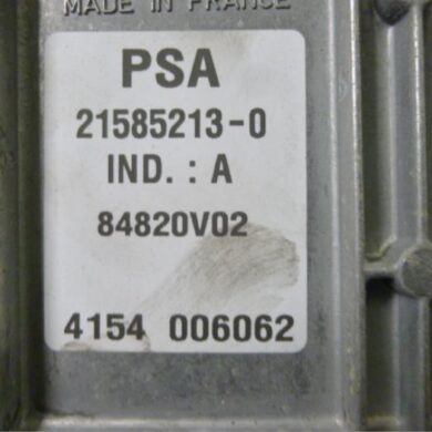 Peugeot 1007 1.4 Engine management computer KFV 2005 1940JY