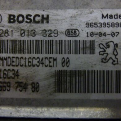Citroen Berlingo 1.6 Hdi 16V 90 Computer Motormanagement 9HS-9HS9H04 2010 1606921080-1606921180