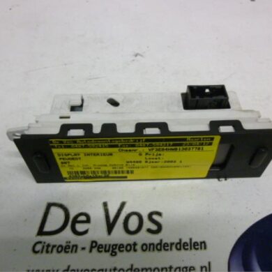 Peugeot 807 2.2 HDiF 16V Display Interieur 4HW 2003 6155T8