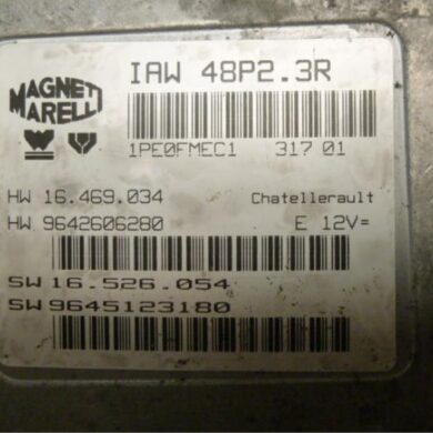 Peugeot 406 2.0 16V Computer Motormanagement RFN 2002 1938Z8