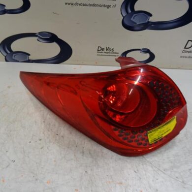 Peugeot 207  Taillight, left 2010 6350CT