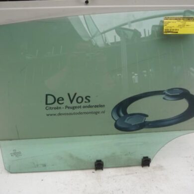 Peugeot 3008 1.6 VTI 16V Rear door window 4-door, left 2010 9203JT