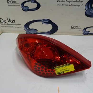 Peugeot 207  Taillight, left 2007 6350CE