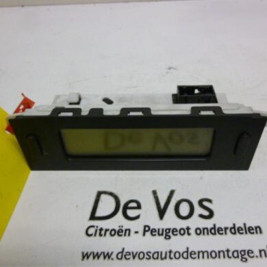 Peugeot 807 2.0 HDi 16V Interior display RHT 2004 6155T8-6155T9