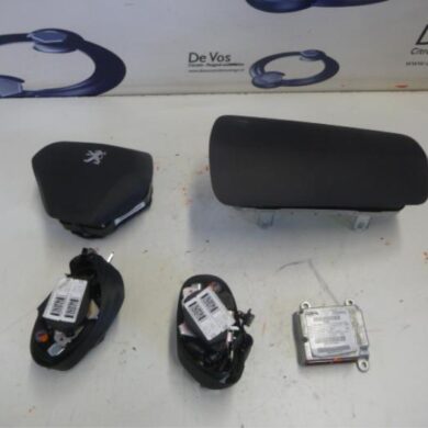 Peugeot Bipper 1.3 HDI Airbag Set+Module 2015 1607722780-1613972780-4112NG-1613981580-1607722380-1613972380-1606903380-6545WE-1613695580