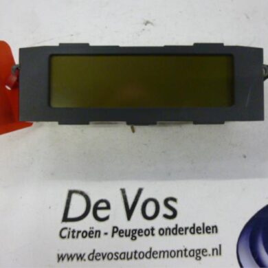 Citroen C5 2.0 HDiF 16V Interior display RHR 2005 6155W9-6593N0