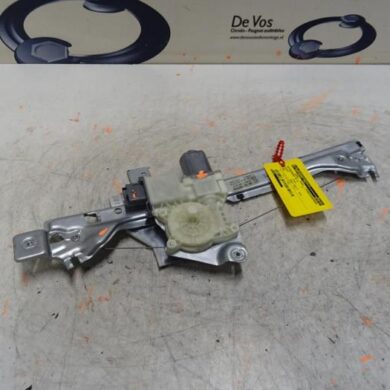 Peugeot 5008  Rear door window mechanism 4-door, left 2011 1607675380-9223G3