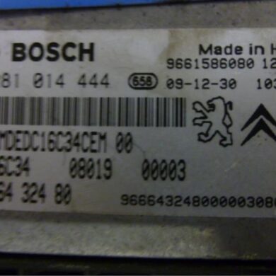 Citroen Nemo 1.4 HDi 70 Computer Motormanagement 8HS 2010 1943QC