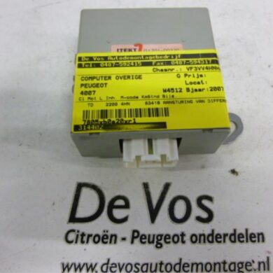Peugeot 4007 2.2 HDiF 16V Computer, miscellaneous 4HN 2007 1606297880-314402