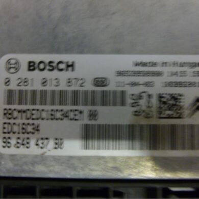 Citroen Berlingo 1.6 Hdi 75 Computer Motormanagement 9HT-9HT9H03 2011 194329-194330