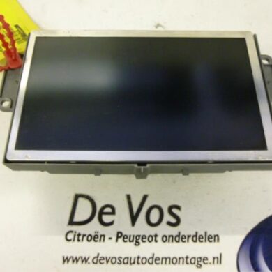 Peugeot 407 2.7 HDi V6 24V Navigation display 2006 6563YT