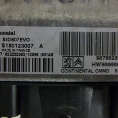 Citroen C4 Picasso  Engine management computer 9HR9H05 2012 1606644180-1606644280