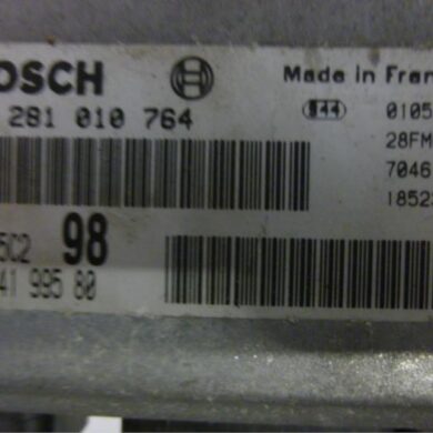 Citroen C5 2.2 HDi 16V FAP Engine management computer 4HX 2001 1938W6