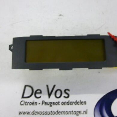 Citroen C5 2.0 HDiF 16V Interior display RHR 2006 6593T2-6593T3