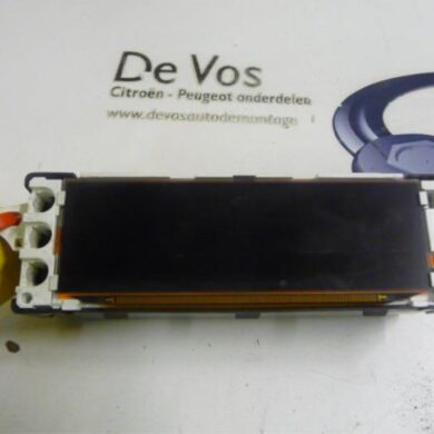 Peugeot 207  Interior display 9HV-9HV9H01 2010 9807307080-6593R7-6593R8