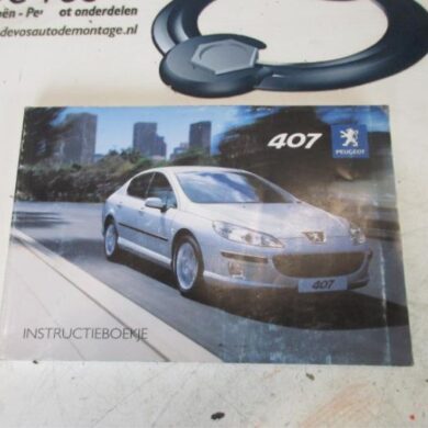 Peugeot 407  Instruction Booklet 2005