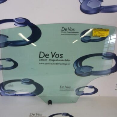 Citroen C5  Rear door window 4-door, left 2009 9203HW