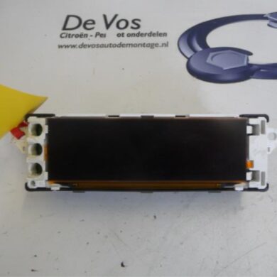 Peugeot 207  Display Interieur 9HV9H01 2011 9807307080-6593R7-6593R8