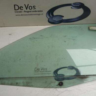 Peugeot 605  Door window 4-door, front left 1991 920141