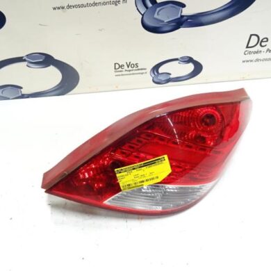 Peugeot 207  Taillight, right 2010 6351HR