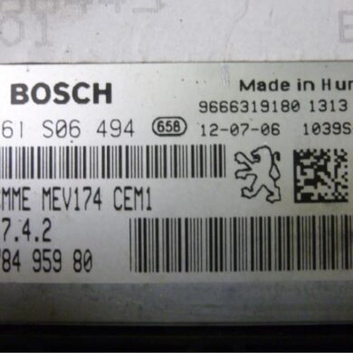 Peugeot 208 1.4 16V Computer Motormanagement 8FP-8FP8F01 2012 1608084480